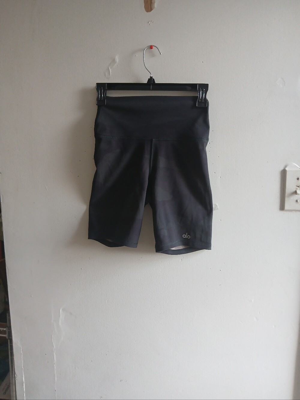 ALO Yoga Black High-Waist Bike Shorts
